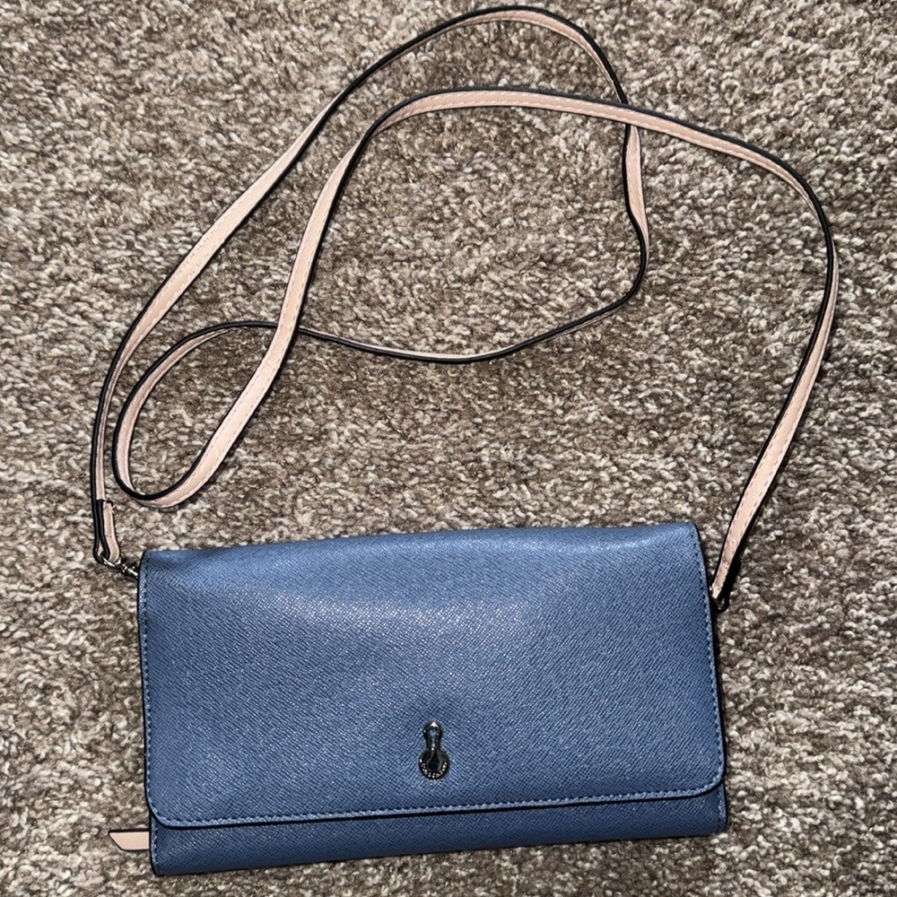 Blue Crossbody Bag. NWOT.